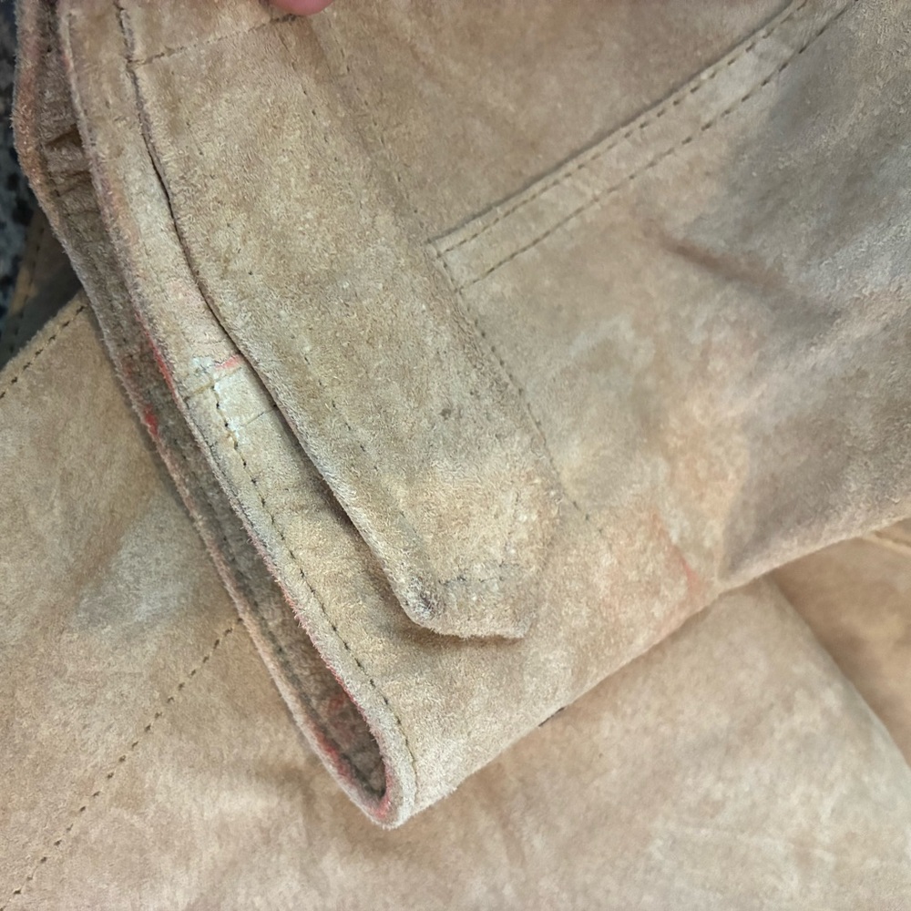 Zara NWT 100% suede leather jacket 4341/701 - Picture 13 of 15